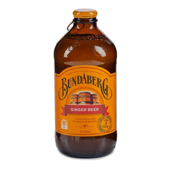 Лимонад Bundaberg непастеризованный Пряный имбирный 375 мл