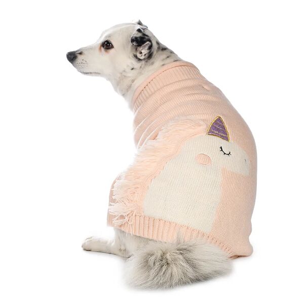 Свитер для собак 3XL розовый (унисекс)