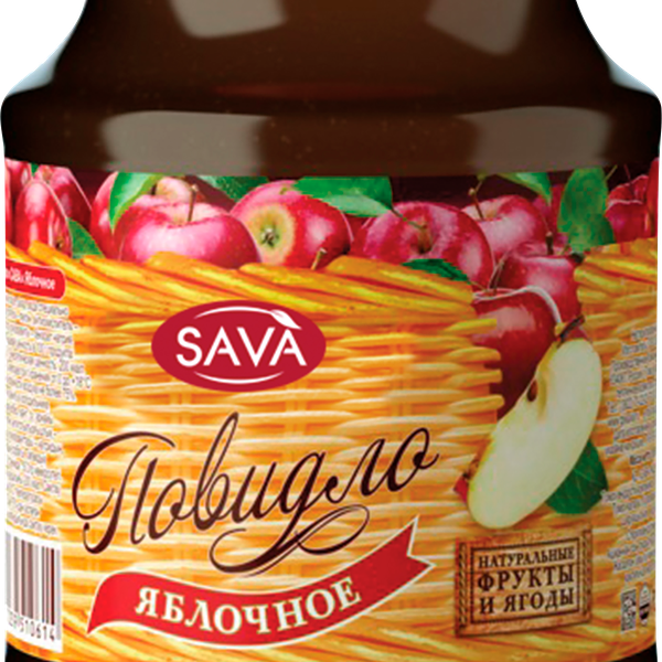 Повидло SAVA Яблочное 610 г