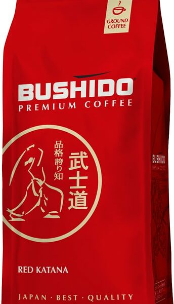 Кофе молотый Bushido Red Katana 227г