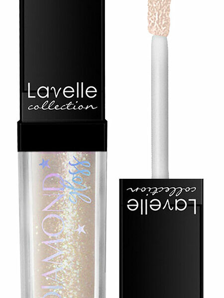 LAVELLE COLLECTION Блеск для губ Diamond Gloss, 5 мл, 06 shine gold