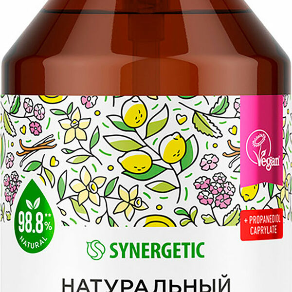 Шампунь Synergetic для чувствительной кожи бессульфатный против перхоти 750 мл