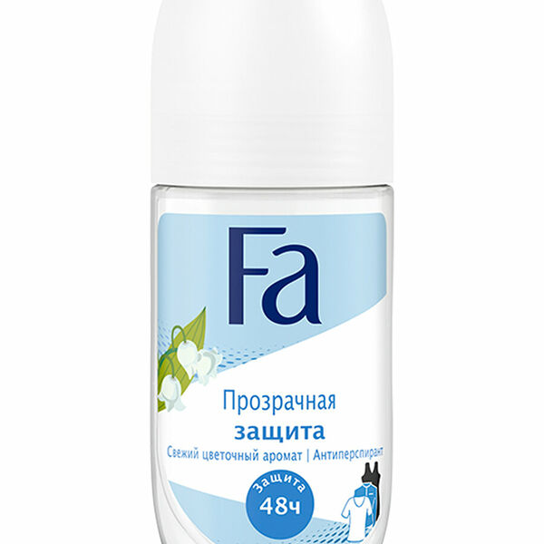 Антиперспирант Fa Прозрачная защита женский