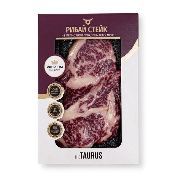 Рибай Ролл без кости из говядины сухого созревания Taurus 700 г