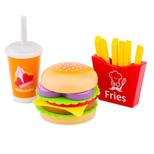 Набор фастфуд New Classic Toys материал дерево 2+ new classic toys B.V. 1 шт Нидерланды