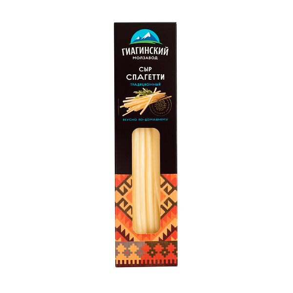Сыр Гиагинский Молзавод Спагетти 40%