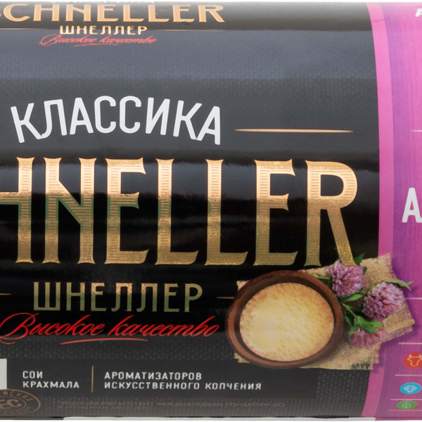 Колбаса SCHNELLER Альпийская с топленым молоком вар вес до 400г