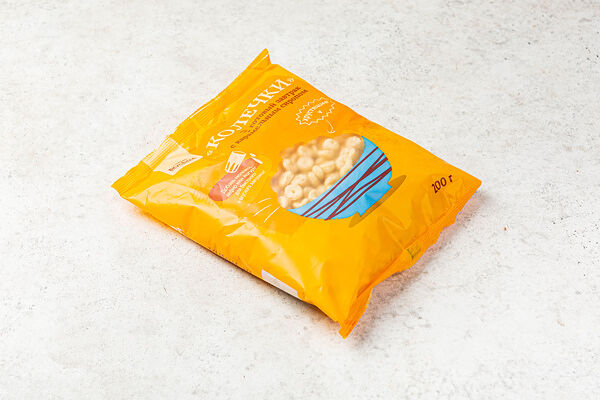 Готовый завтрак с карамельным сиропом Колечки 