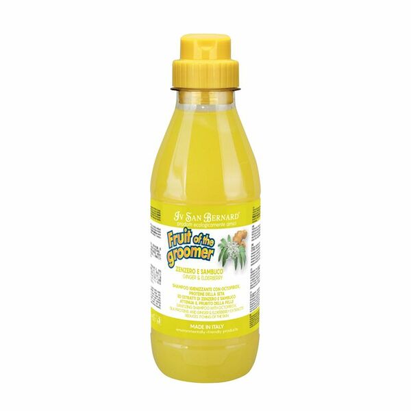 Шампунь против раздражений и перхоти Iv San Bernard Fruit of the Groomer Ginger and Elderbery