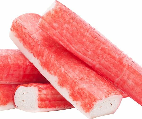 Палочки крабовые Красная Цена имитация замороженные, вес ~0.2 кг
