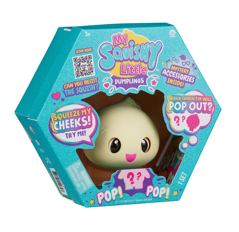 

Игрушка Wow Wee Маленький сквиш Ди бирюзовый материал пластик, 5+, Китай