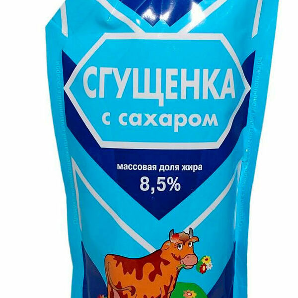 Продукт молочный сгущенный с сахаром Коровка 1%