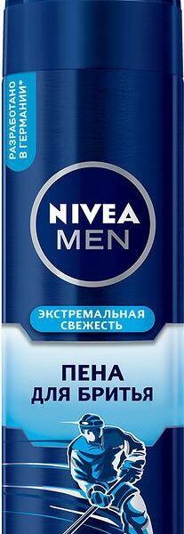 Пена для бритья Nivea Men Экстремальная свежесть с ментолом 200 мл