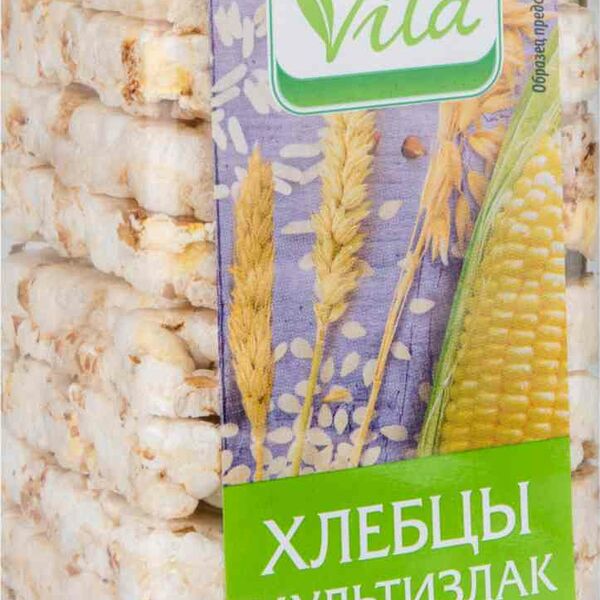 Хлебцы мультизлак Глобус Вита с морской солью