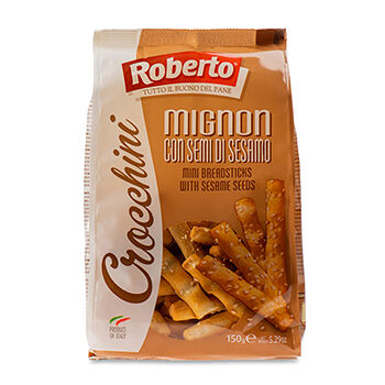 Хлебные палочки Roberto Crocchini с кунжутом, 150г