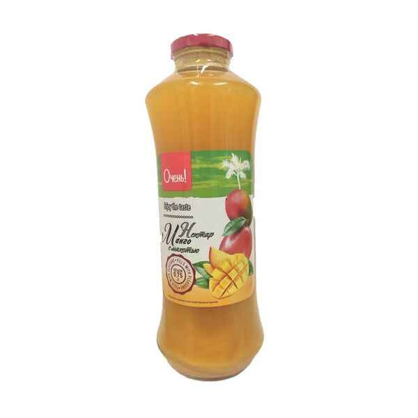 Нектар манго с мякотью Очень! PREMIUM 0,75 л ст/б