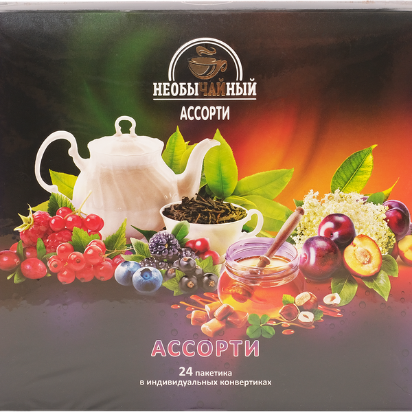 Чай черный НЕОБЫЧАЙНЫЙ Ассорти, 24пак 38 г