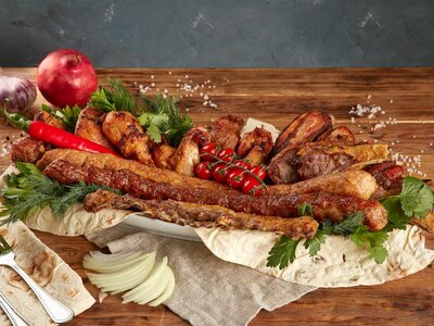 Ассорти из шашлыков2 кг