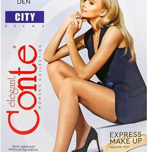 Колготки Conte Elegant City 40 den черные размер 3 