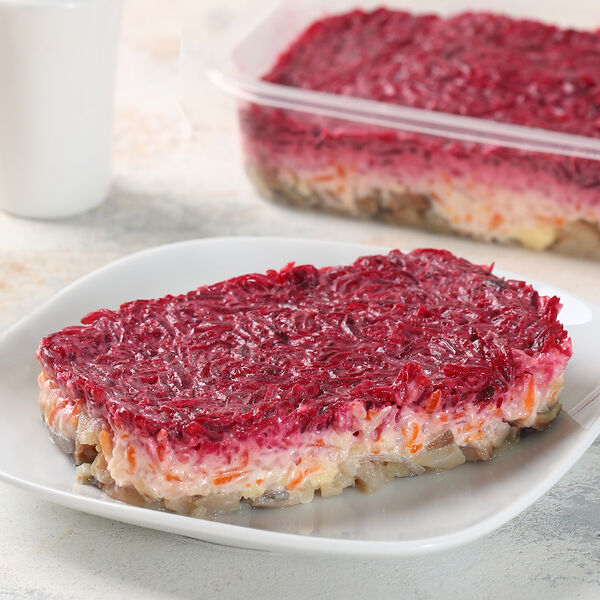 Салат МясновЪ Шеф-повар Сельдь под шубой вес