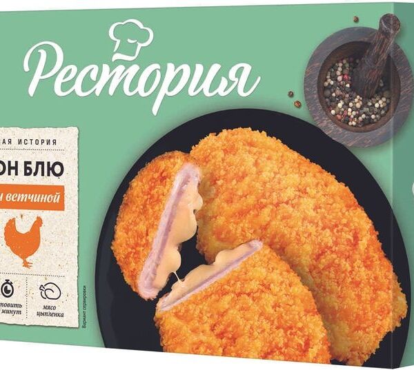 Кордон Блю Рестория с сыром и ветчиной, 440г