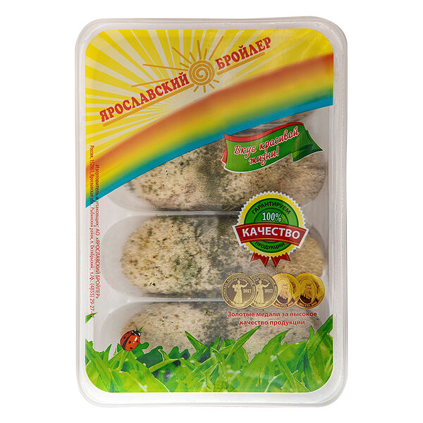 Люля-кебаб из мяса птицы Ярославский бройлер