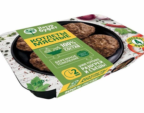 Котлеты Натурбуфет мясные 240г