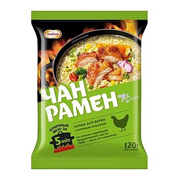 Традиционная корейская лапша быстрого приготовления 