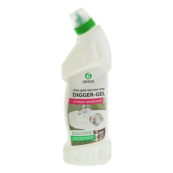 Средство чистящее Grass Digger-Gel Универсальное для чистки труб от засоров