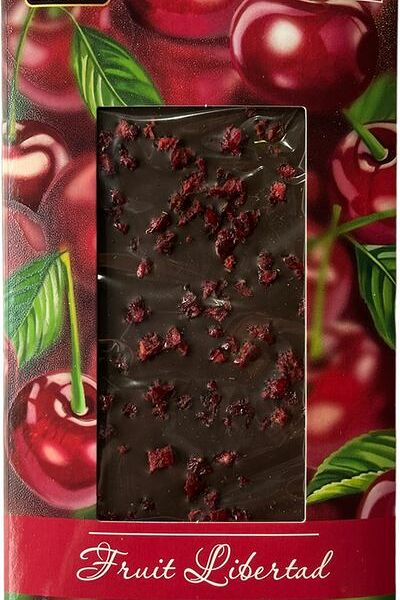 Шоколад Libertad Fruit Libertad горький с вишней 70% 80 г