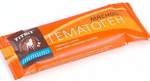 Гематоген мясной TitBit immuno 
