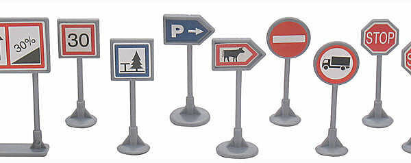 Набор дорожных знаков ONE TWO FUN