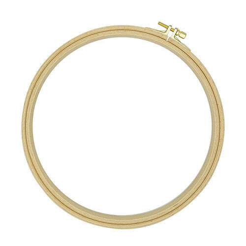 110-5 Пяльцы круглые буковые, диаметр 220 мм, выс. обода 16 мм Nurge Hobby