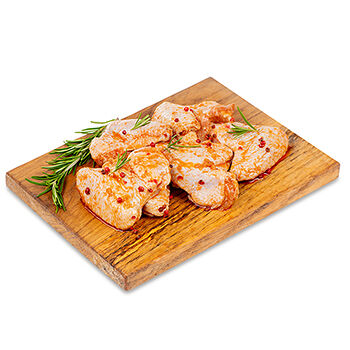 Крылья куриные в чесночном маринаде охлажденные от Азбуки Вкуса