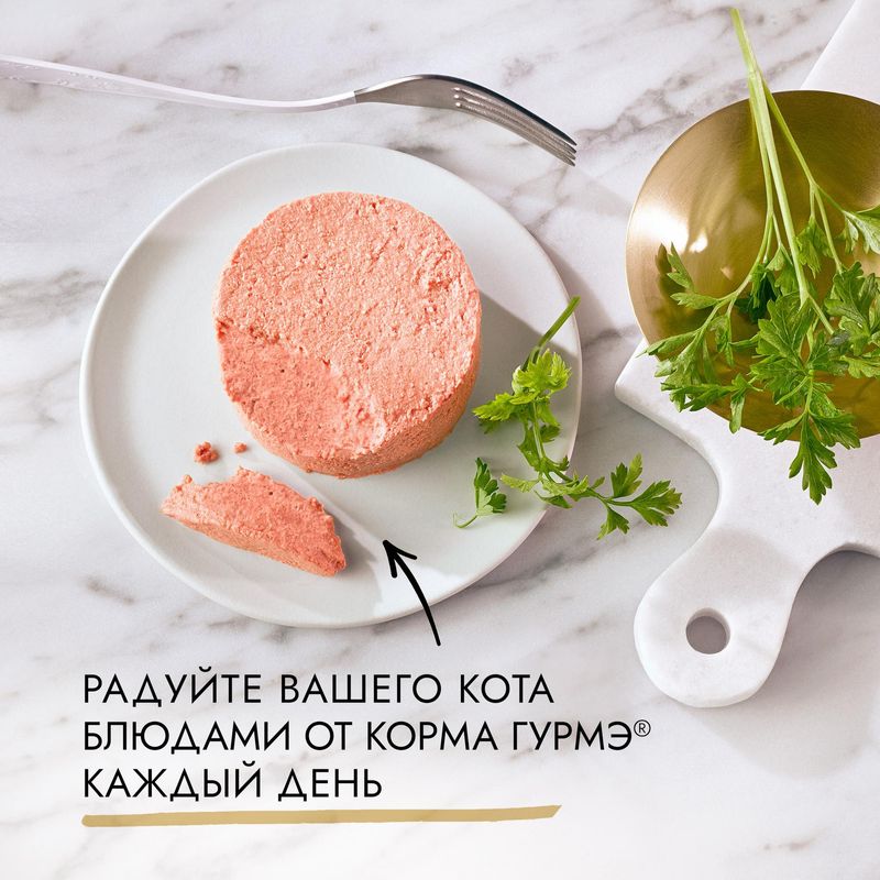 

Влажный корм для кошек Gourmet Gold Паштет с говядиной 85 г