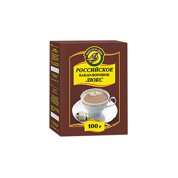 Какао порошок Мастер Дак 100г Российское