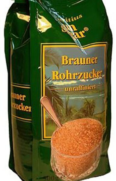 Сахар Sun Sugar Тростниковый коричневый 500г