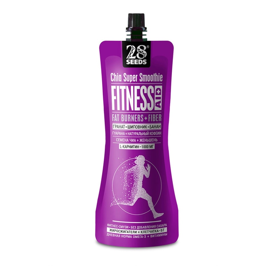 

Супер-смузи Чиа 28 SEEDS FITNESS Гранат-Шиповник-Банан с L-карнитином 250 гр