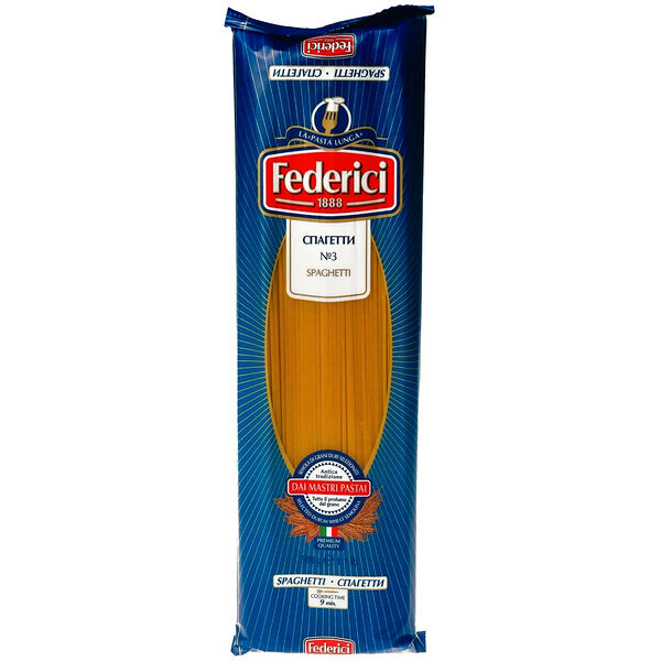 Макароны Federici изделия спагетти №3 Spaghetti 400 г