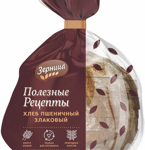 Хлеб Зерница Полезные рецепты пшеничный злаковый нарезной
