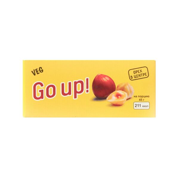 Батончик с ванильной нугой Raw to Go 45 г