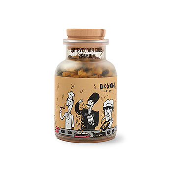 Приправа Вкусы соль цитрусовая с ложкой 200г