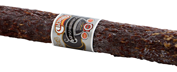 Колбаса СЫЗРАНЬ Брауншвейгская с/к кат.А вес до 400г