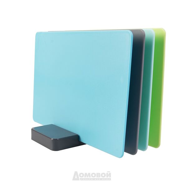 Набор досок разделочных Домовой на подставке, 4 шт, пластик