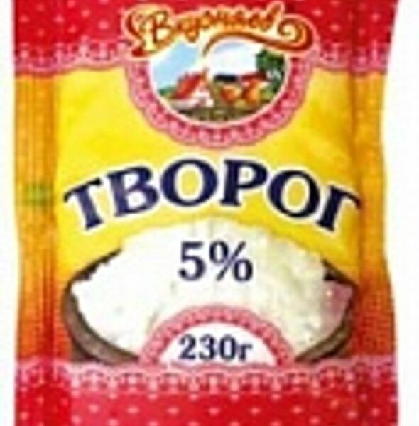 Творог Вкусняев 5%, 230г