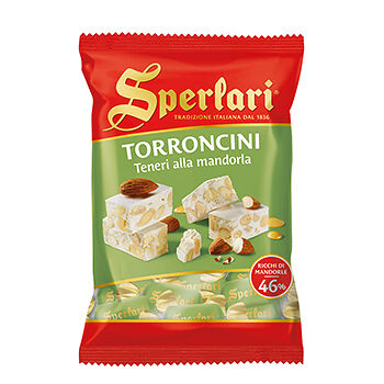 Конфеты Sperlari из нуги с миндалем