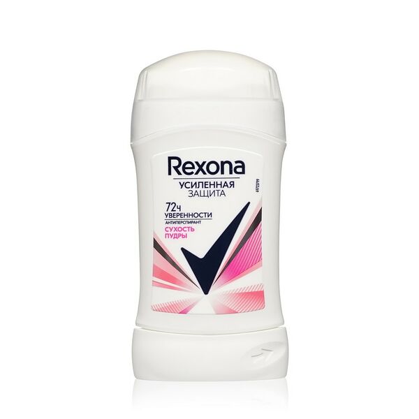Дезодорант-антиперспирант стик женский Rexona сухость пудры 40 мл