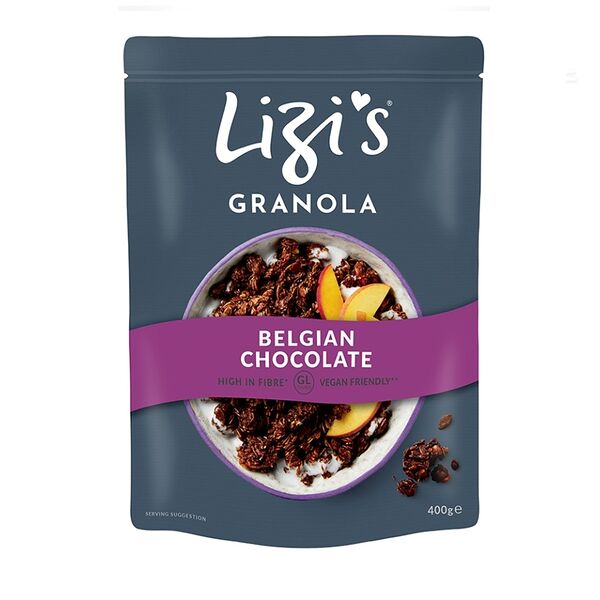 Гранола Lizi`s с бельгийским шоколадом The GoodCarb Food Co Ltd