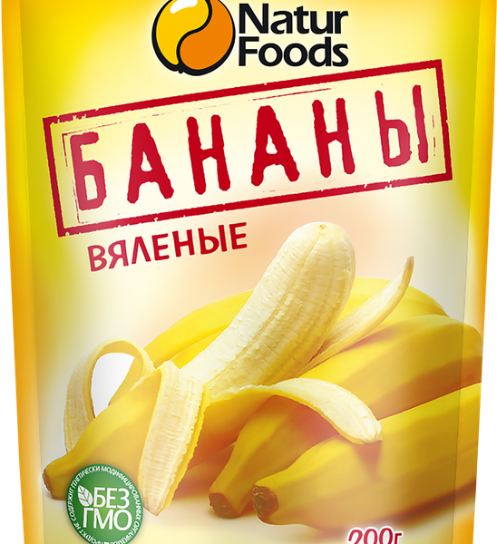 Бананы вяленые NaturFoods