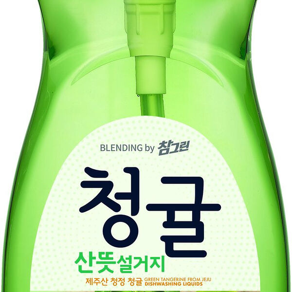 Средство для мытья посуды Charmgreen «Зелёный цитрус» для посуды, овощей и фруктов, Lion